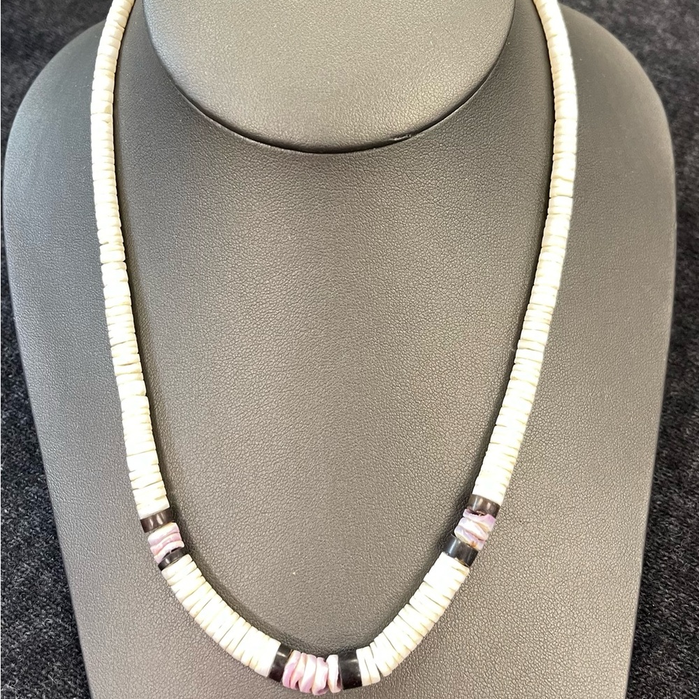 Puka shell necklace